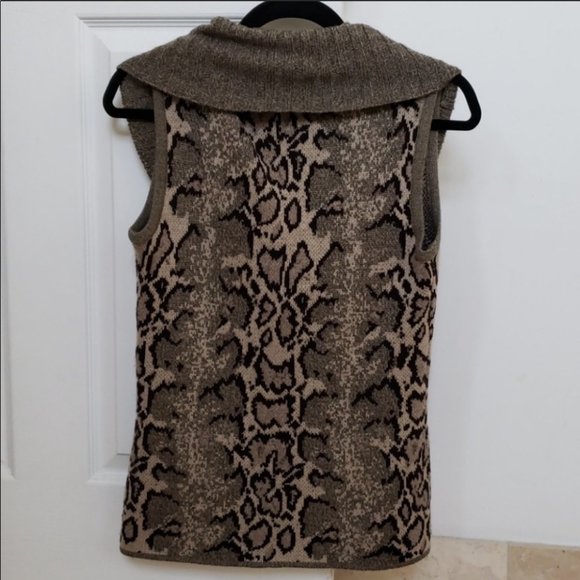 Valentino Leopard Sweater vest - Picture 4 of 6